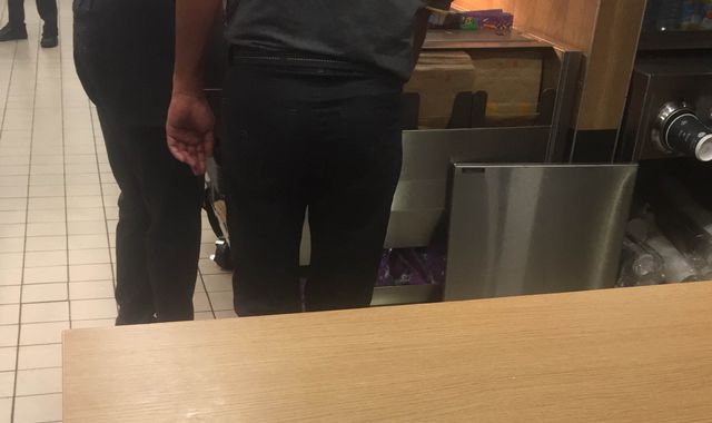 Nigel Farage: McDonald's asked not to sell milkshakes during rally