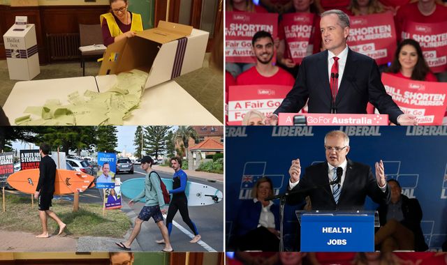 Counting under way in tight Australian election Counting under way in tight Australian election