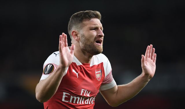 Arsenal duo Shkodran Mustafi and Mohamed Elneny should leave, says Unai Emery