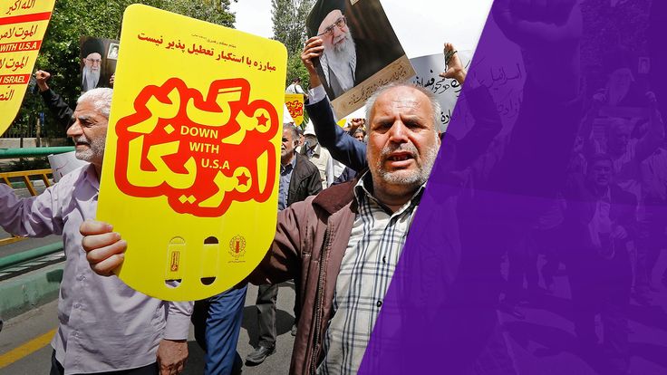 Anti-US sentiment is high in Iran