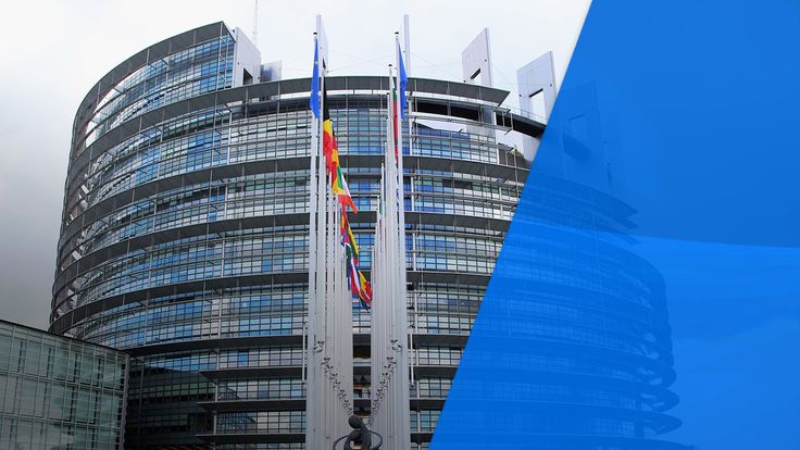 The European Parliament in Strasbourg, France