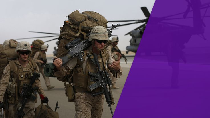 US marines depart Afghanistan in 2014