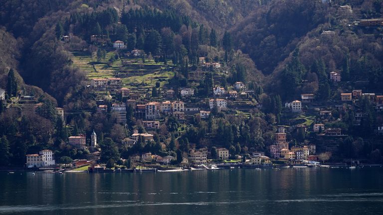 COMO, ITALY - MARCH 19: A general view of the Lake Como on March 19, 2019 in Como, Italy. The Lake Como is the deepest Italian Lake. Lake Como is falling with a shortfall of 95 million cubic meters, 21% less than the average. (Photo by Vittorio Zunino Celotto/Getty Images)