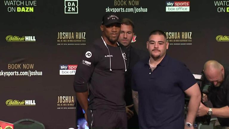 AJ vs Ruiz Jr: Head-to-head | Video | Watch TV Show | Sky Sports