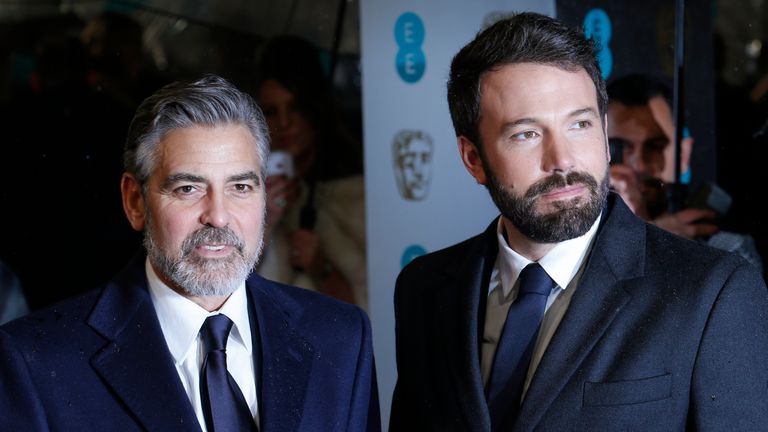 George Clooney and Ben Affleck worked together on the 2012 historical drama, Argo