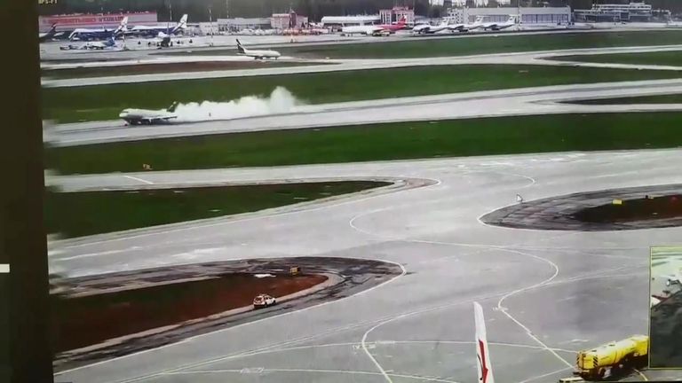 Aeroflot plane crash