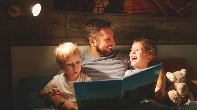 Many parents say they do not have the time or energy to read their children a bedtime story
