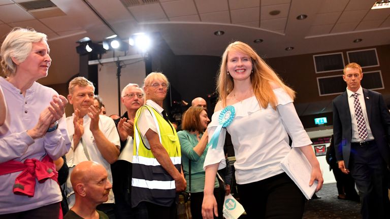 Brexit Party candidate Lucy Harris 