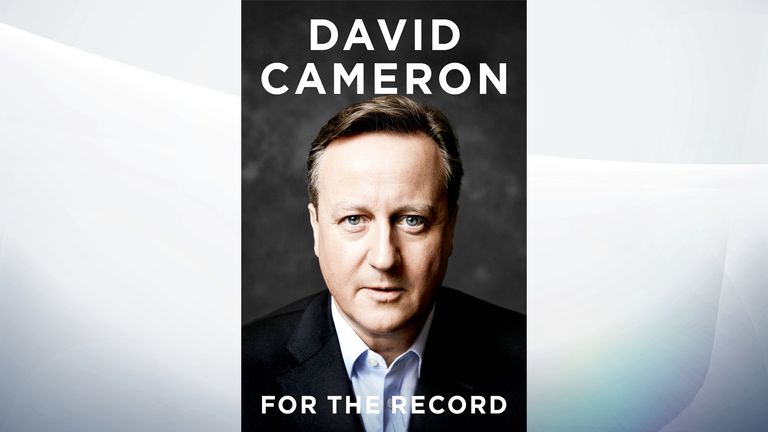 david cameron biography book