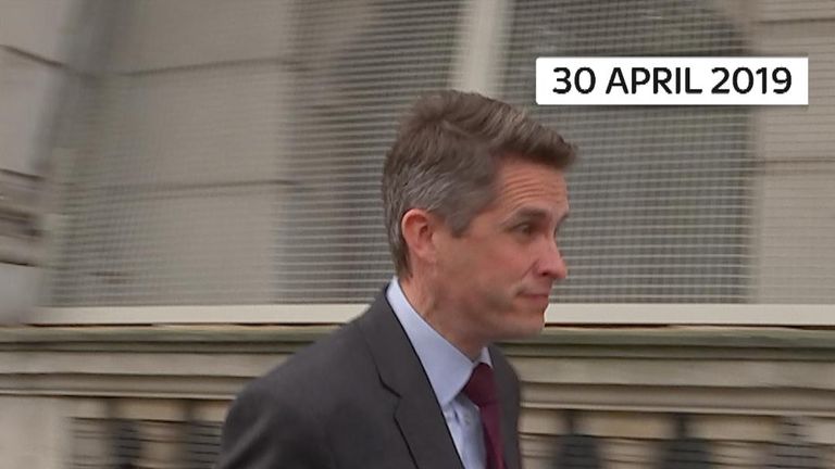 Former defence secretary denies involvement in Huawei leaks on 30th April