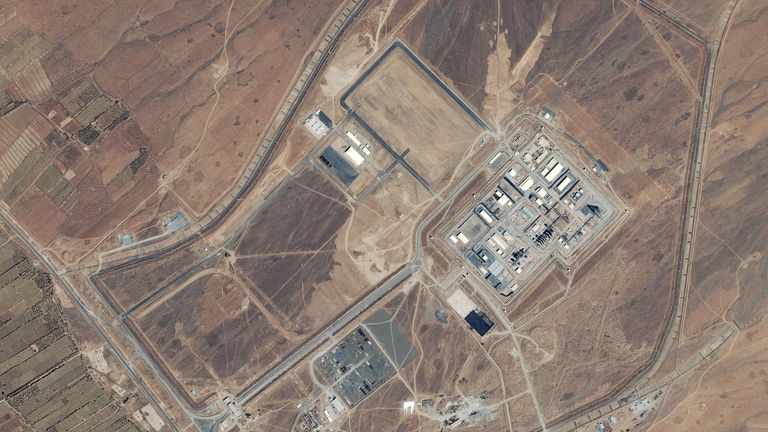 Satellite Images Show Iranian Oil Tanker Sought By Us Near Syrian Port World News Sky News