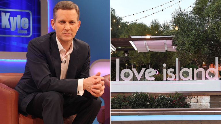 Jeremy Kyle and Love Island. Pic: James Gourley/ITV/REX/