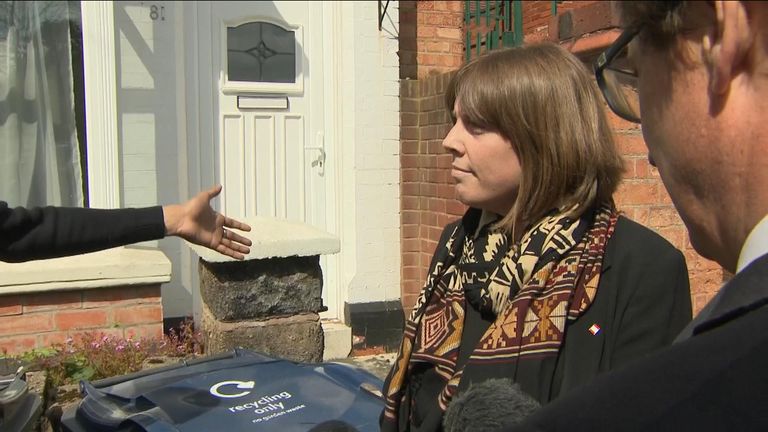 Mp Jess Phillips Clashes With Protester Over Birmingham