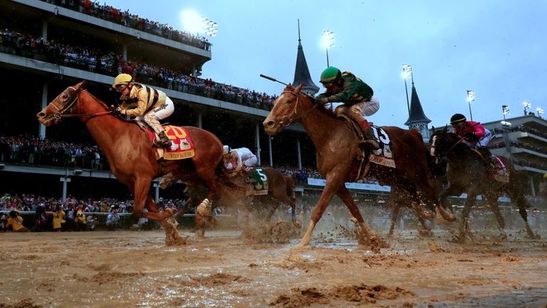 Shock as 65-1 shot wins Kentucky Derby after leader is disqualified ...