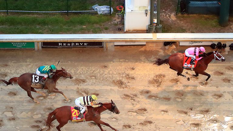 Maximum Security crosses the line first ahead of Country House