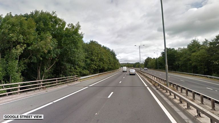 M66 northbound reopened after car hits woman s body UK News