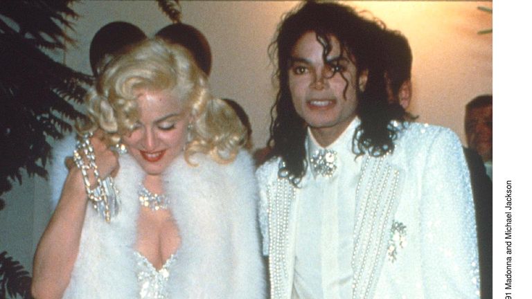 Madonna and Michael Jackson at the Oscar Academy Awards Ceremony, Los Angeles, America - 1991