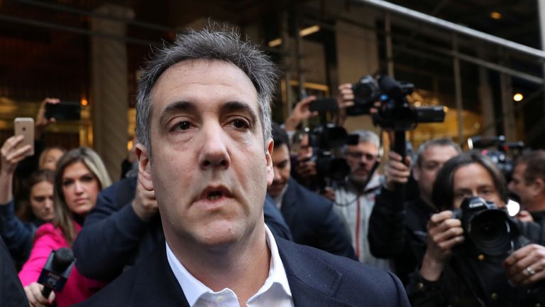 Cohen pleaded guilty to the crimes he was accused of