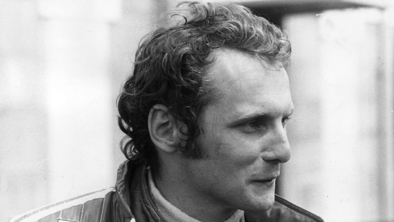 Lauda in 1975, prior to his crash at the Nurburgring