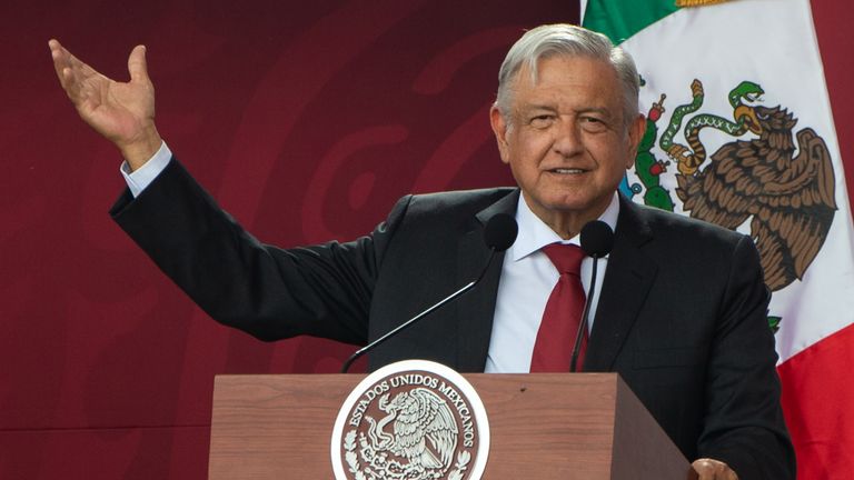 Obrador says Mexico is doing what it can to curb migration without violating human rights