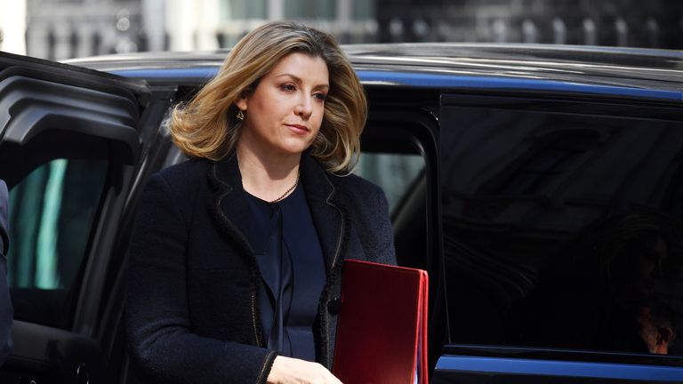 Secretary of State for Defence of the United Kingdom Penny Mordaunt
