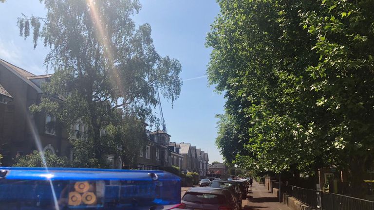 A World War Two bomb was found on a building site. Pic: Twitter/@MPSKingston