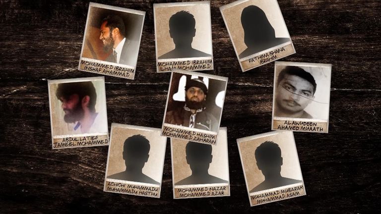 The suspected Sri Lanka bombers