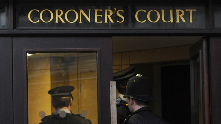 The inquest is being held at St Pancras Coroner's Court