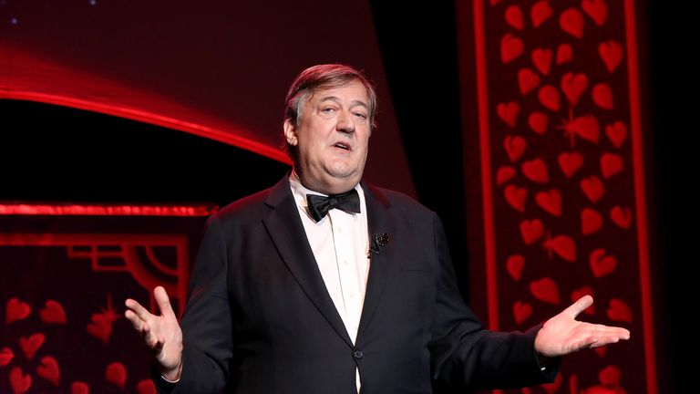 Stephen Fry signed the letter in support of Eurovision