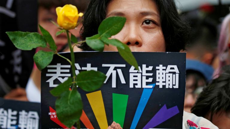 Taiwan Same Sex Marriage Legalised In First For Asian Country World 