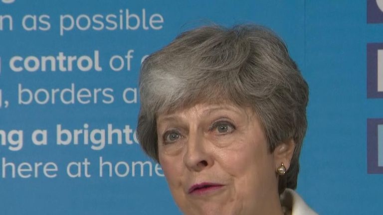 Theresa May cites Labour&#39;s unwillingness to find a &#39;common position&#39; on Brexit as the reason for the breakdown of cross-party talks