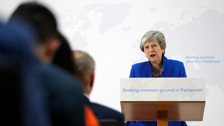 Theresa May said she had 'tried everything' to get her deal through