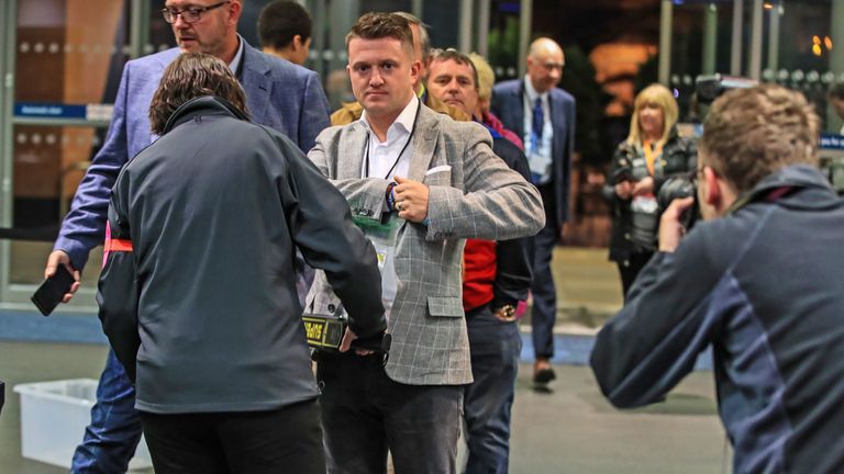 Tommy Robinson the independent candidate