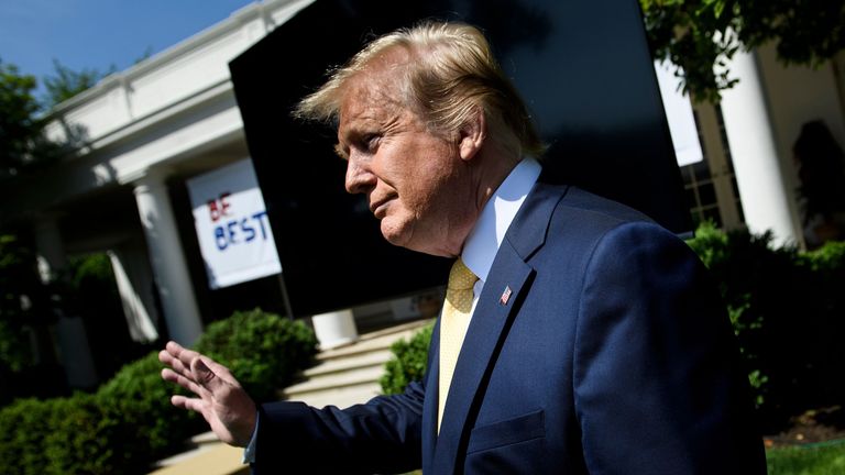 Mr Trump's tax returns from the 80s and 90s show he lost around a billion dollars