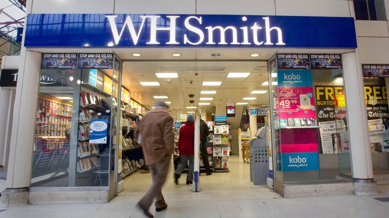 A branch of WH Smith in London. WHSmith has once again been voted the UK&#39;s worst high street shop in an annual survey