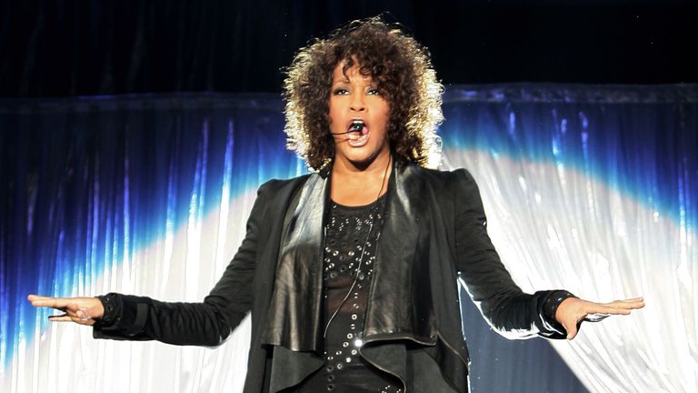 Whitney Houston on May 3, 2010 in Milan, Italy.