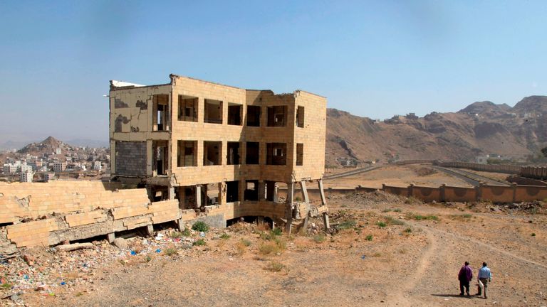 Taiz is on the front line in the war in Yemen