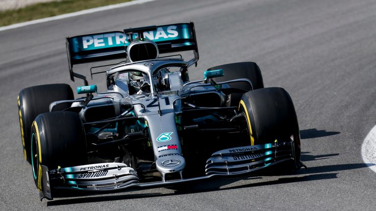 sky f1 testing