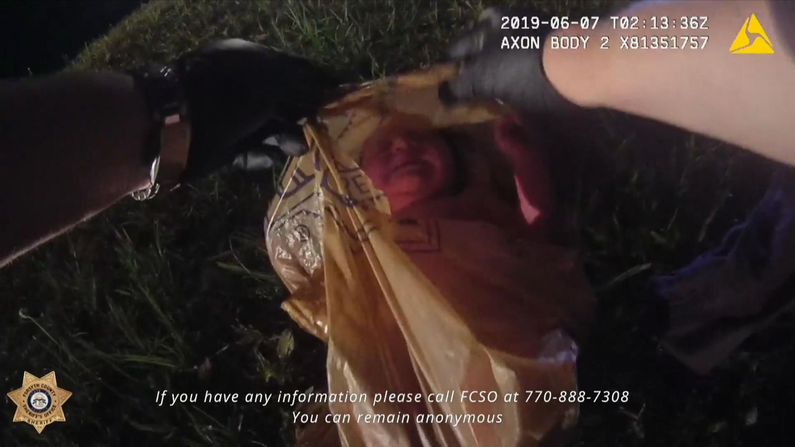 US police find newborn baby in plastic bag left in woods | US News ...