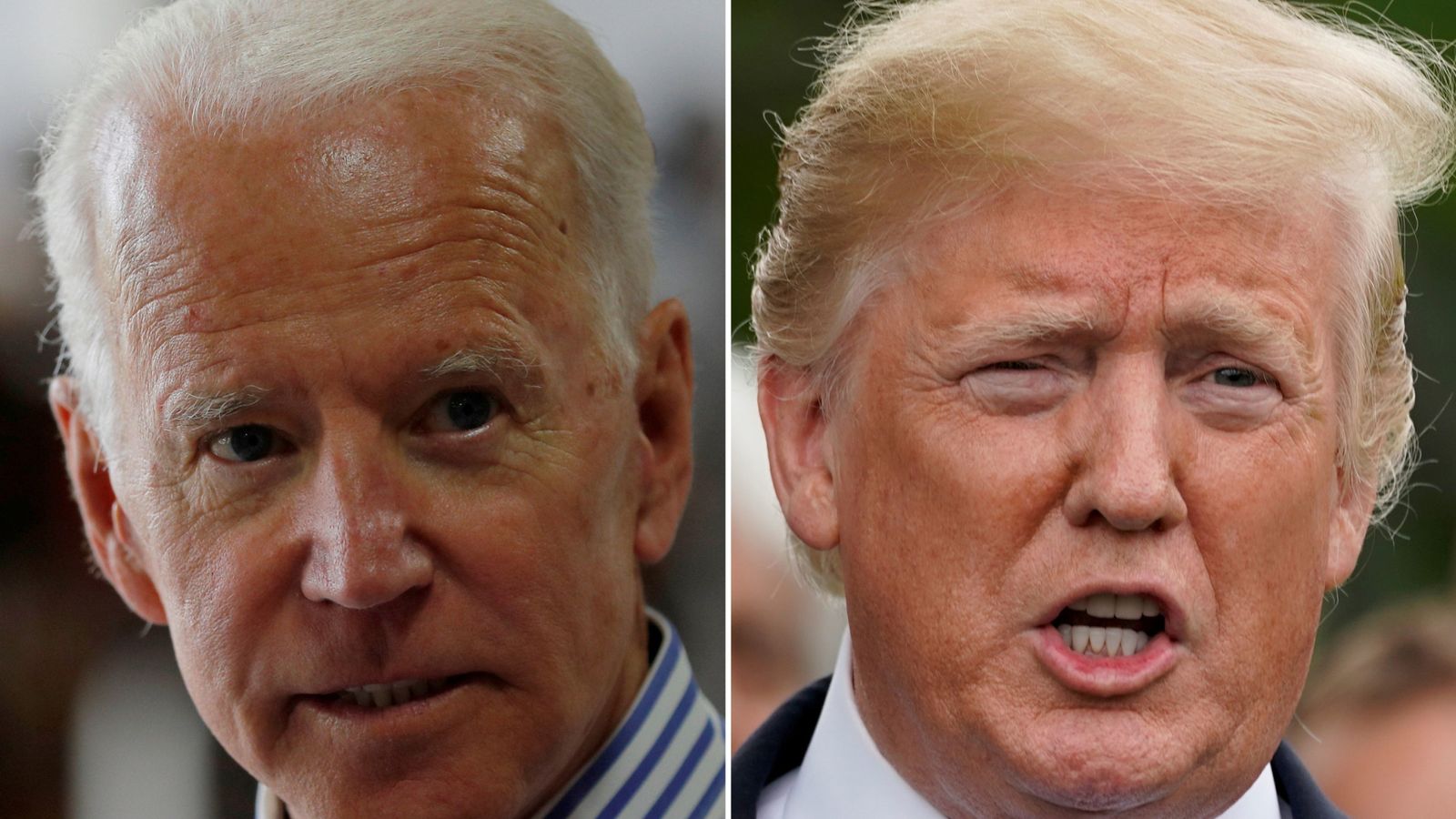 Trump and Biden pull no punches as they face off in Iowa US News