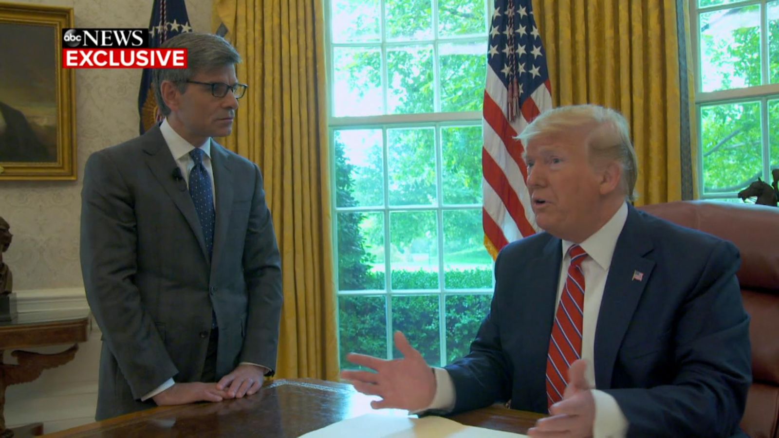 Trump: I'd want to hear foreign dirt on opponents