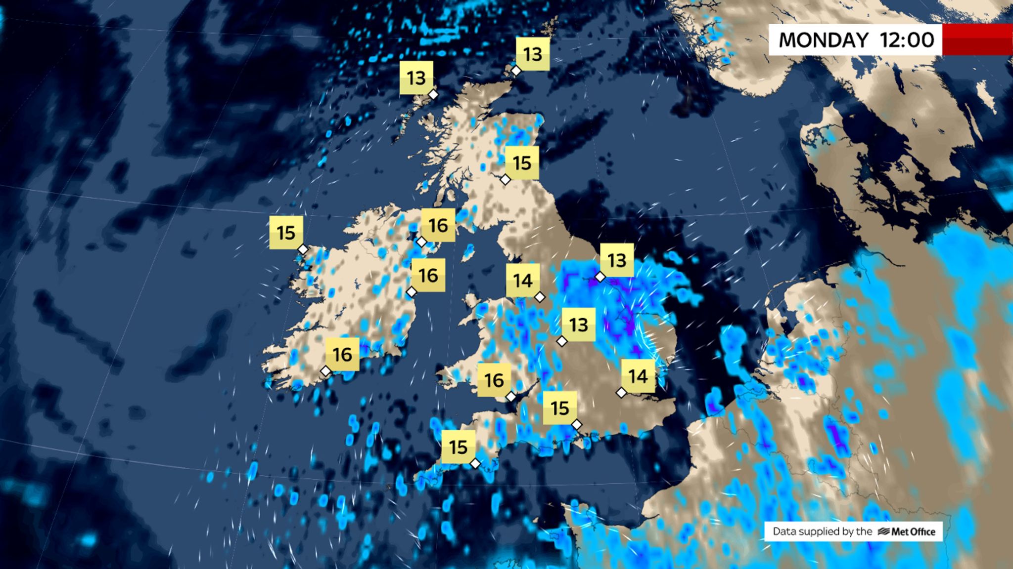 UK weather forecast: Parts of country could see month's worth of rain ...