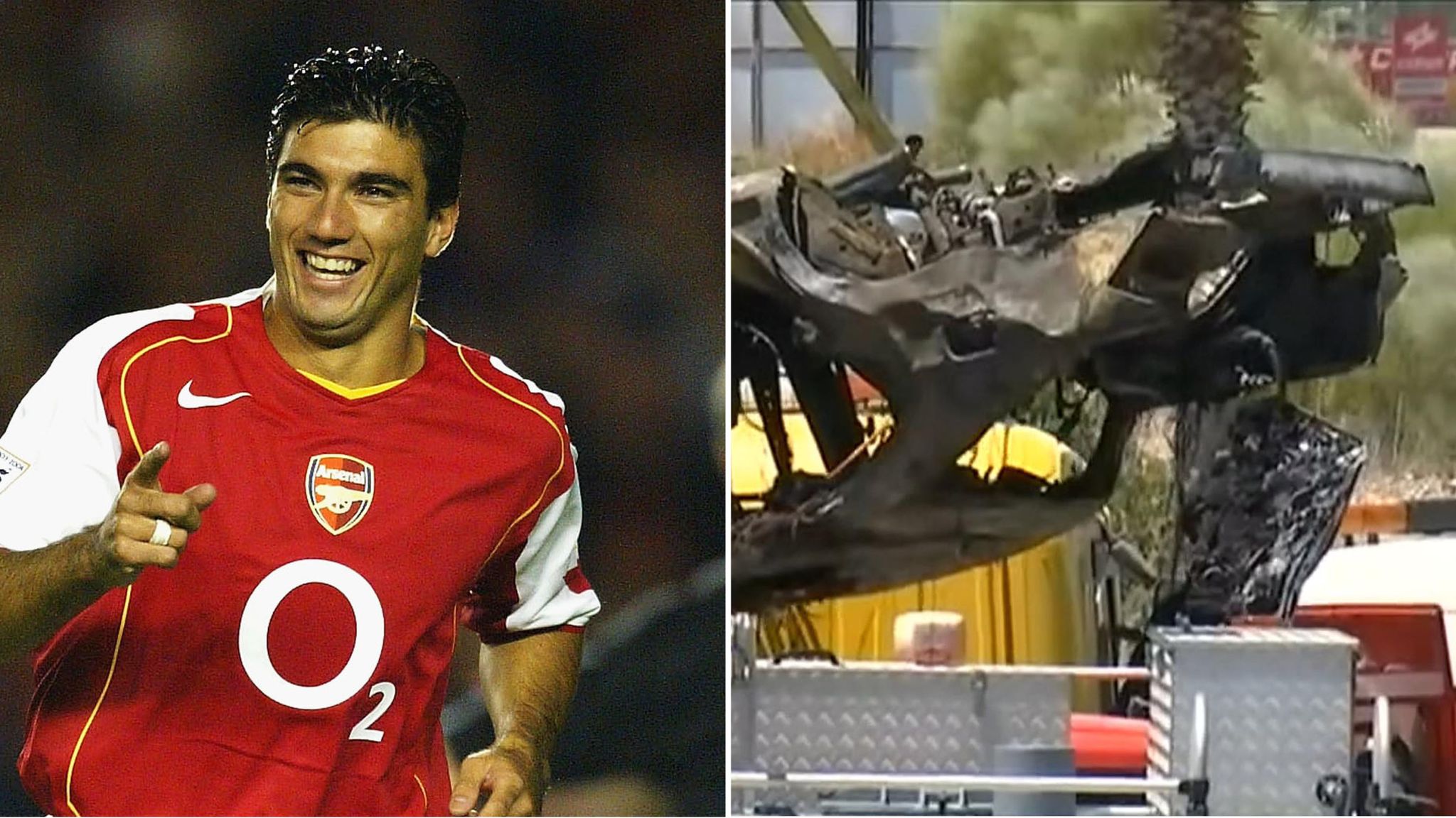 Arsenal star Jose Antonio Reyes, 35, in car crash | UK News | Sky News