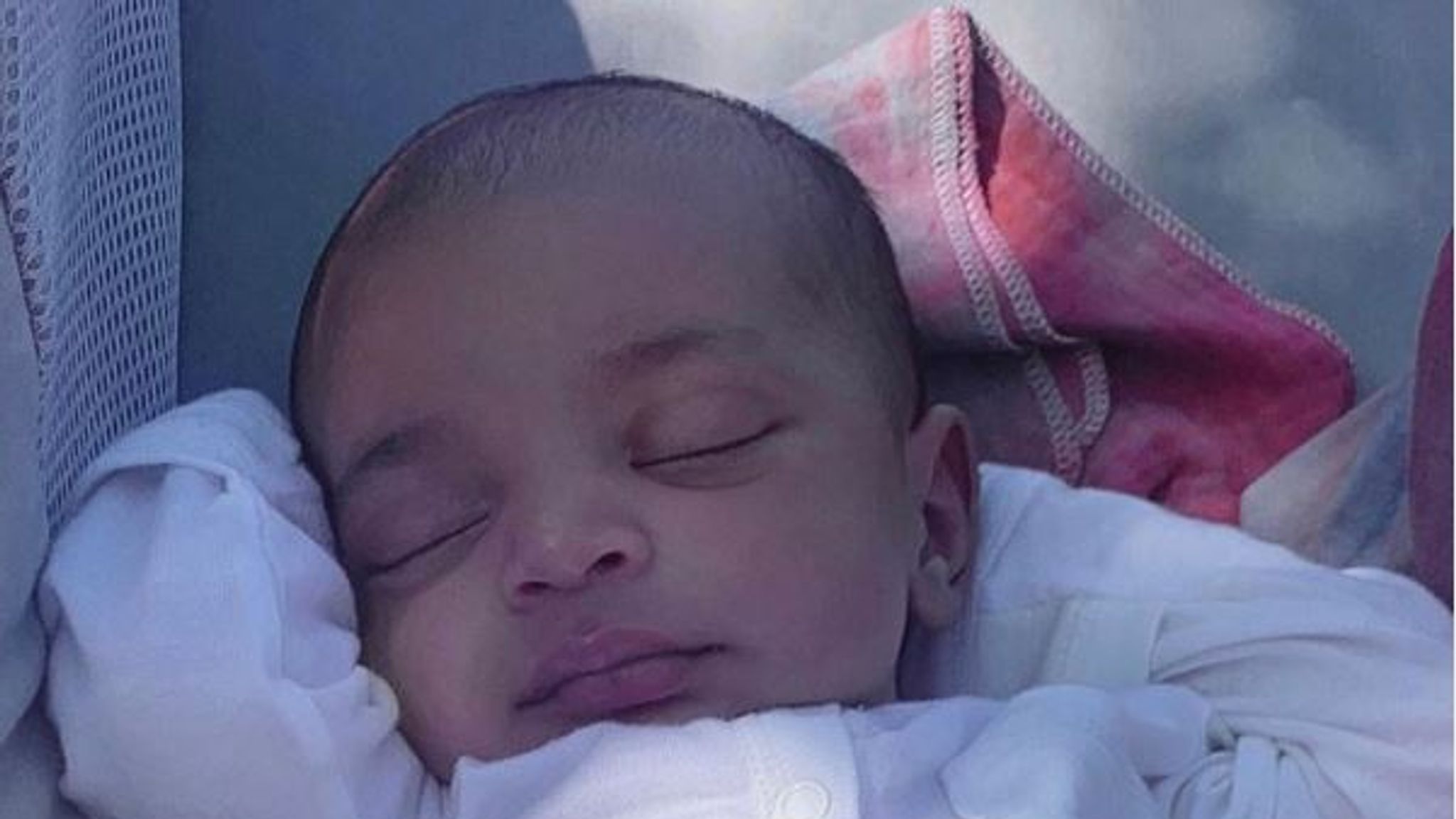 Kim Kardashian Shares First Photo Of Baby Psalm Ents Arts News Sky News