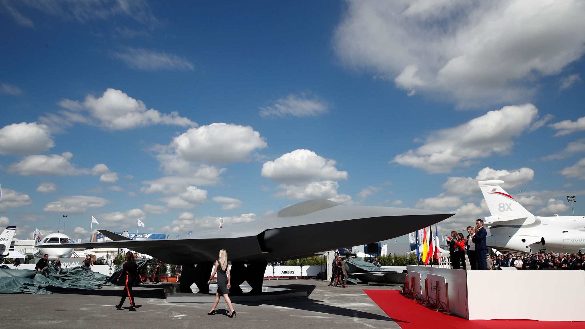 Paris Air Show Europe to build rival to UK's nextgeneration fighter