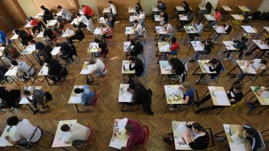 Two arrested over leak of A-Level maths paper, exam body says | UK News