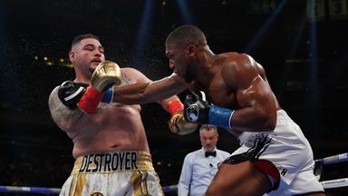 anthony joshua boxing shoes