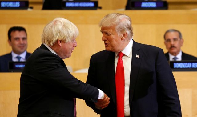 Donald Trump backs Boris Johnson to 'work out Brexit' if he becomes PM