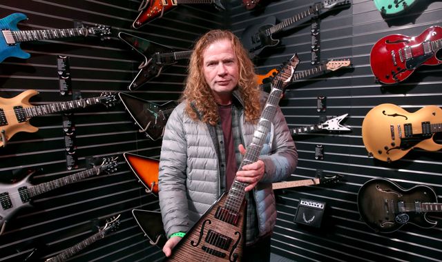 Megadeth's Dave Mustaine has throat cancer