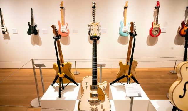 Pink Floyd star David Gilmour sells guitar collection for nearly £17m at auction to fight climate change